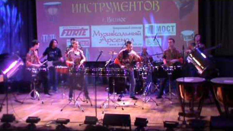 Embedded thumbnail for Москва Парад ударных инструментов